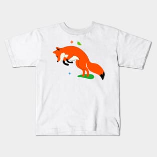 Fox Art Design Kids T-Shirt
